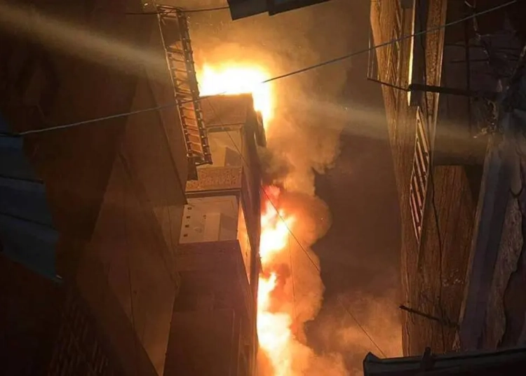 بالصور تفاصيل حريق شارع الخواجات بالمنصورة وارتفاع عدد الضحايا 1 حريق شارع الخواجات بالمنصورة