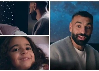 محمد صلاح وابنته