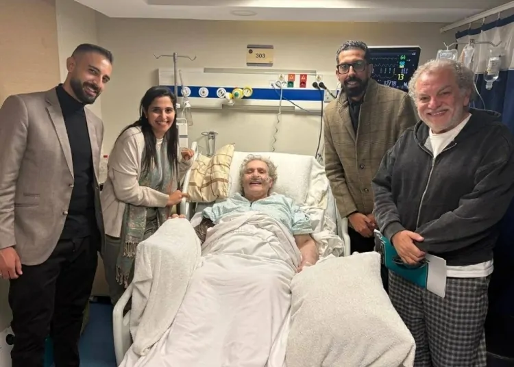 صورة محيي إسماعيل من داخل المستشفى تثير تفاعلًا واسعًا ونقيب الممثلين يكشف تطورات حالته 1 محيي إسماعيل