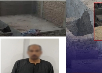 واقعة بناء شخص مدفن داخل بيته بقنا