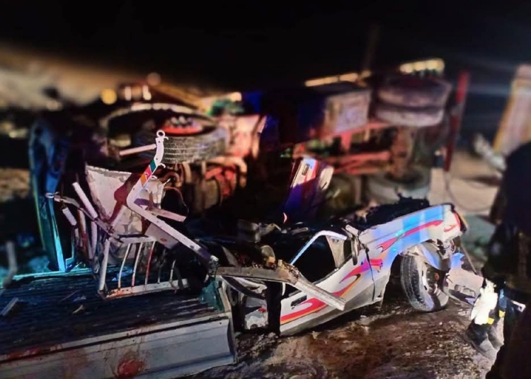 بالصور مأساة على الطريق الصحراوي في المنيا تؤدي إلى وفاة وإصابة 21 عامل 1 حادث المنيا