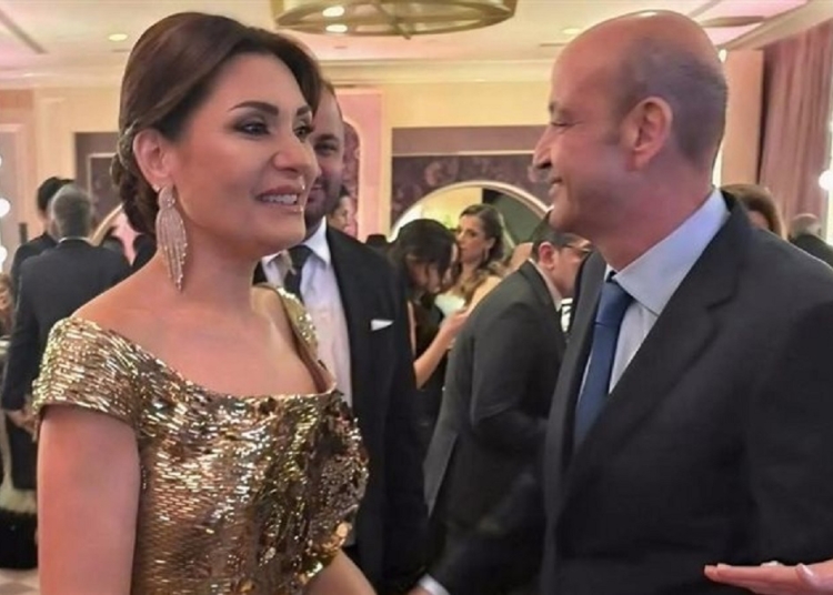 بعد أخبار زواجهما بالصور أول ظهور لـ عمرو أديب مع سيدة الأعمال دينا طلعت 1 عمرو أديب ودينا طلعت
