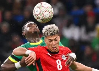 إمام عاشور بمباراة مصر والسنغال