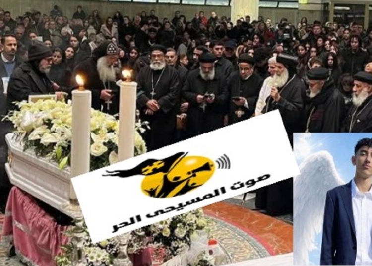 بالفيديو توديع الشماس أبانوب يوسف بمسيرة صلاة مهيبة يتقدمها نيافة الأنبا برنابا في روما 1 الشماس أبانوب يوسف