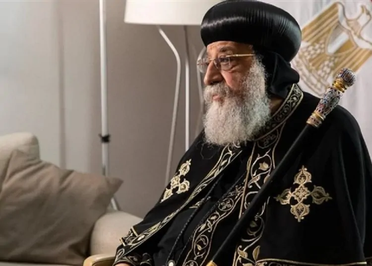 رسالة شكر من قلب الكاتدرائية البابا تواضروس بعد عودته الصحة نعمة من الله يجب إستثمارها في عمل الخير 1 البابا تواضروس الثاني
