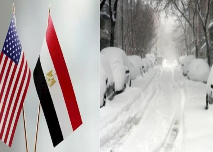 21 ضحايا العاصفة الثلجية مصر تعزي أمريكا تضامننا الكامل مع الولايات المتحدة 1 مصر تعزي أمريكا فى ضحايا العاصفة الثلجية
