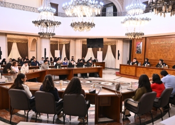 البابا تواضروس و شباب إيبارشية نيويورك