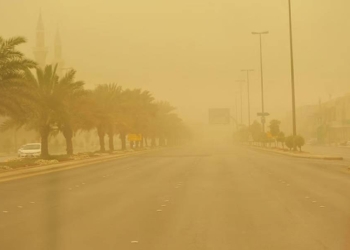 عاصفة ترابية