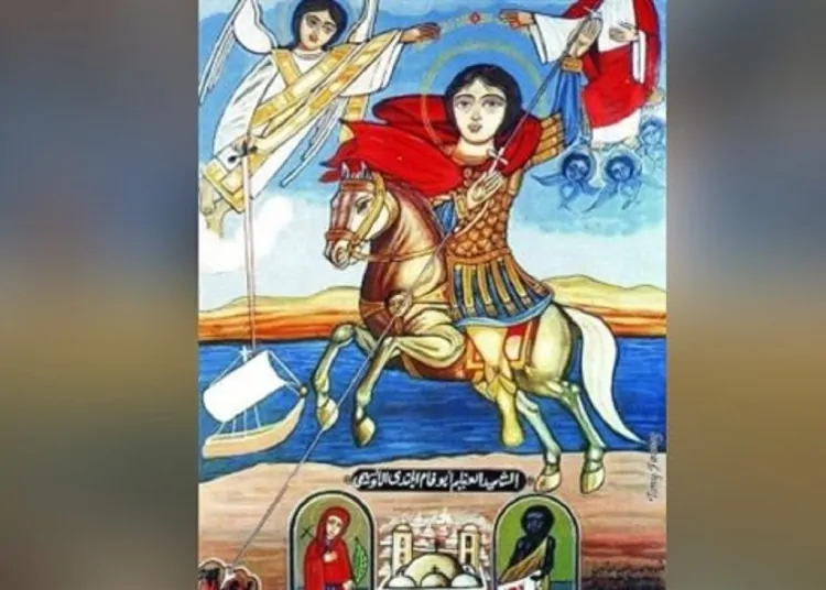 تذكار استشهاد القديس ابى فام الجندى الأوسيمي تحتفل اليوم الكنيسة 1 تذكار استشهاد القديس ابى فام الجندى