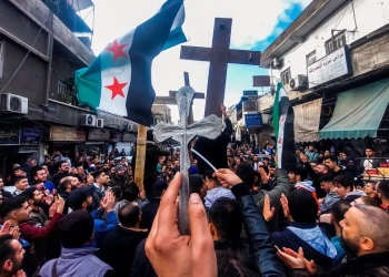 معاناة المسيحيين في سوريا إزالة صلبان كنيسة الشهداء للروم الأرثوذكس بريف حماة وتحويلها إلى ثكنة عسكرية 12 معاناة المسيحيين في سوريا