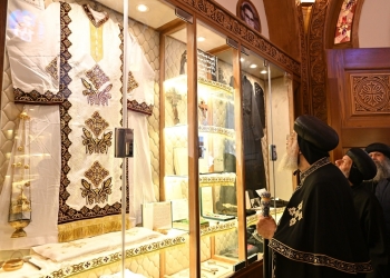 بالصور البابا تواضروس الثاني يزور دير القديس مكاريوس السكندري في ذكرى نياحة الأنبا باخوميوس 9 البابا تواضروس الثاني يزور دير القديس مكاريوس