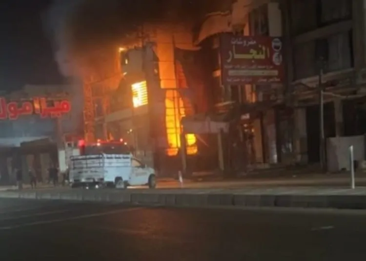 بالصور حريق مول تجاري شهير بالغربية 50 مليون جنيه خسائر 1 حريق مول تجاري شهير بالغربية