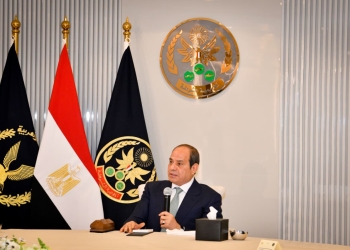 الرئيس السيسي في حفل الإفطار الذي نظمته أكاديمية الشرطة