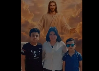 مصرع السيدة منال ونجليها مينا ويوسف