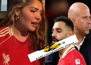 فيديو لمشجعة شهيرة لفريق ليفربول تنفجر غضبًا ضد سلوت بسبب صلاح لقد فقدت عقلك أنا محطمة القلب 5 فيديو لمشجعة شهيرة لفريق ليفربول