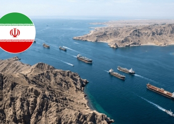 إيران تعلن نظام جديد لـ عبور السفن في مضيق هرمز 6 نيران فوق مضيق هرمز