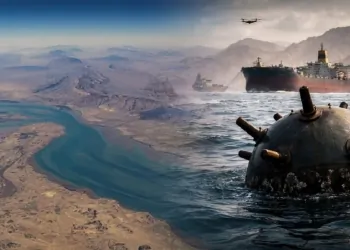 نيران فوق مضيق هرمز مقاتلة أمريكية تُعطل ناقلة نفط متجهة لإيران بضربة صاروخية 6 نيران فوق مضيق هرمز