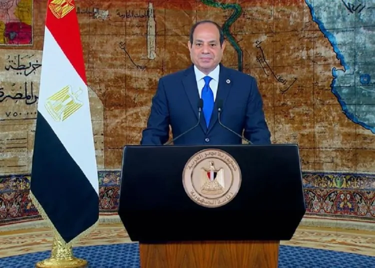 الرئيس السيسي يعلن عن قيمة خسائر قناة السويس بسبب الهجمات على السفن بـ باب المندب 1 الرئيس السيسي يعلن خسائر قناة السويس