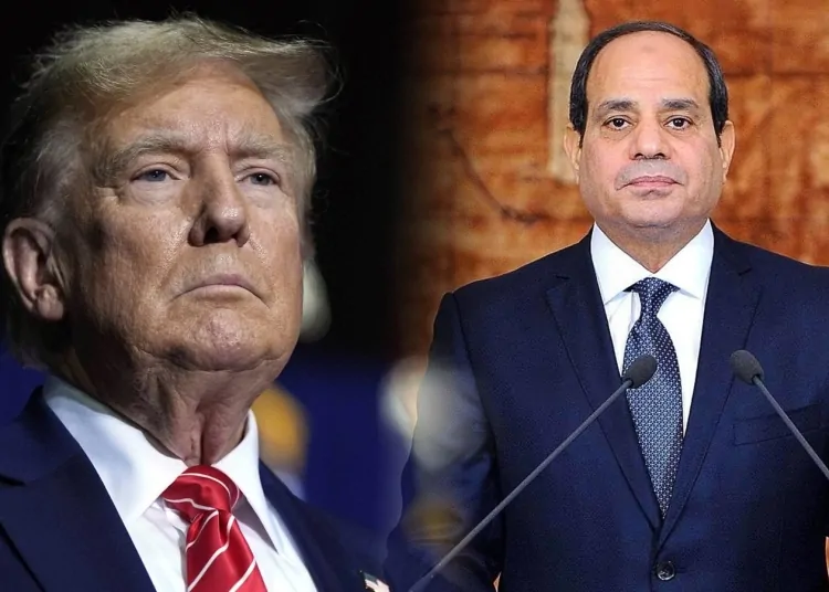 الرئيس عبد الفتاح السيسي يدين محاولة اغتيال ترامب ندين العمل الإجرامي ونرفض العنف السياسي 1 الرئيس عبد الفتاح السيسي و ترامب