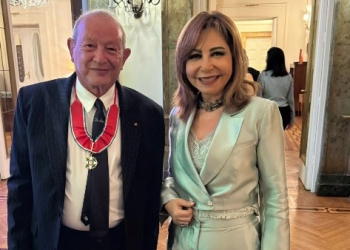 عقب حصول نجيب ساويرس على وسام نجمة إيطاليا لميس الحديدي توجه له رساله 12 وسام نجمة إيطاليا