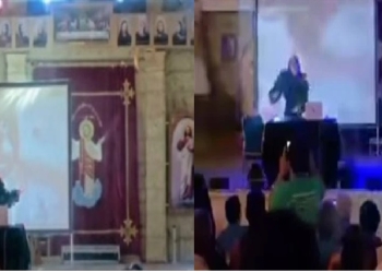 أزمة حفل دير سمعان الخراز بالمقطم