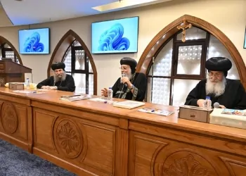 لقاء البابا تواضروس والمجمع المقدس