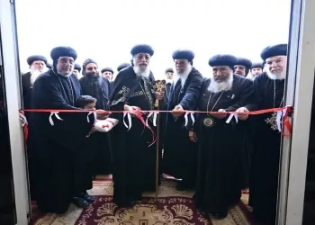 البابا تواضروس الثاني يفتتح أحدث مركز عالمي لحماية المخطوطات القبطية بوادي النطرون 9 البابا تواضروس يفتتح المركز البابوي للمخطوطات
