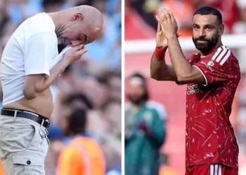 بالصور ليلة بكت فيها الأساطير محمد صلاح وجوارديولا يودعان الدوري الإنجليزي بالدموع وإصابة ميسي 11 ليلة بكت فيها الأساطير