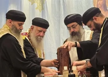 الكنيسة القبطية تنبض بالخدمة والبناء من المنصورة إلى حلوان تعرف على كواليس الاحتفالات والخطط المستقبلية الكبرى 6 تطييب رفات القديس مار يوحنا الحبيب