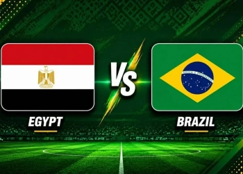 منتخب مصر والبرازيل