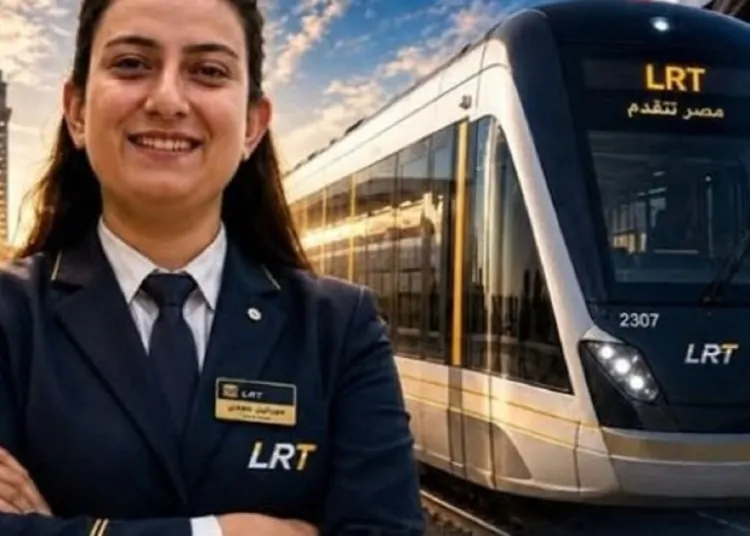 مهرائيل مجدي أول سائقة قطار كهربائي خفيف في مصر علامة فارقة في مسيرة تمكين المرأة المصرية 1 مهرائيل مجدي أول سائقة قطار كهربائي