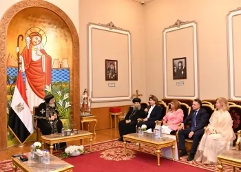 بالصور استقبال البابا تواضروس الثاني وفدًا روسيًا في المقر البابوي بالقاهرة 8 استقبال البابا تواضروس الثاني وفدًا روسيًا