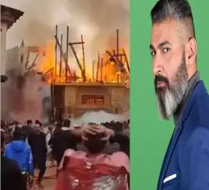 حريق لوكيشن مسلسل ياسر جلال