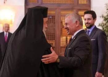 ملك الأردن يستقبل قيادات دينية مسيحية