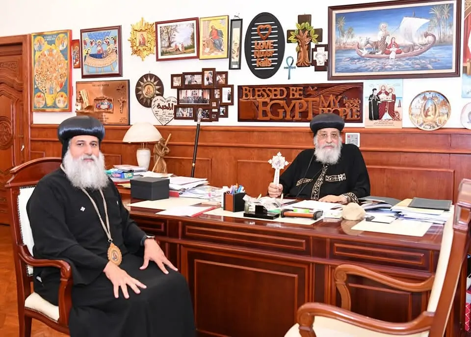 بالصور تفاصيل لقاء البابا تواضروس بعدد من أساقفة المهجر 4 لقاء البابا تواضروس