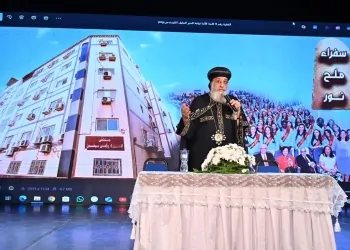 البابا تواضروس الثاني يشهد حفلة تخريج