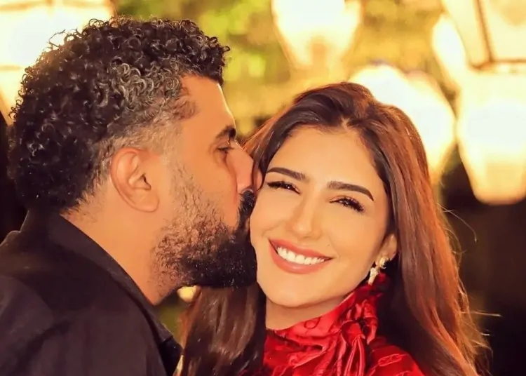 خوفت مي عمر تخلعني محمد سامي يكشف عن سبب إنقاص وزنه 1 محمد سامي ومي عمر