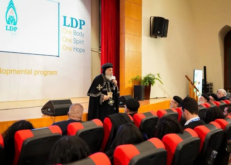 بالصور البابا تواضروس الثاني يشارك في افتتاح برنامج لوجوس للتنمية LOGOS Developmental Program ويشيد بدور الشباب 1 البابا تواضروس الثاني يشارك في افتتاح برنامج لوجوس