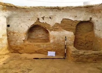 بالصور الآثار تكشف عن بقايا دير تاريخي بوادي النطرون يؤرخ بدايات انتشار الرهبنة في مصر والعالم 6 بقايا دير تاريخي بوادي النطرون