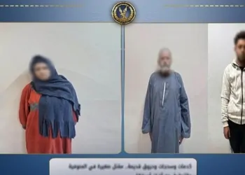 المتهمين بقتل طفلة المنوفية