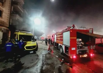 حريق سرايا القبة