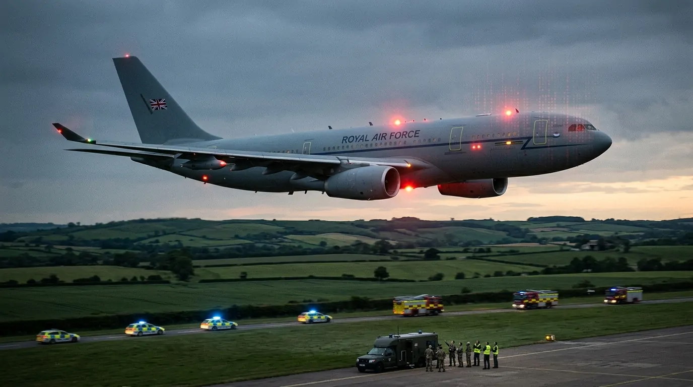أزمة جديدة بين موسكو ولندن بعد استهداف طائرة تقل وزير الدفاع البريطاني 2 British Defense Minister plane t… 202605251443