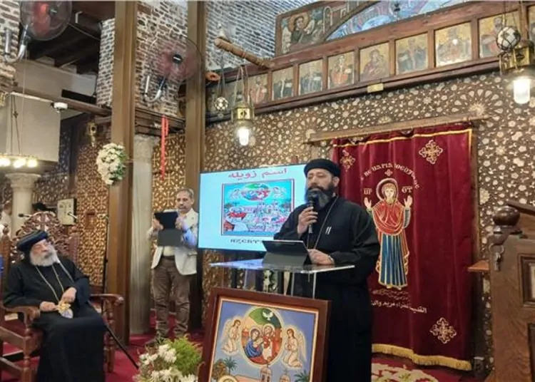 بالفيديو القس متياس عبد الصبور راعي كنيسة السيدة العذراء بحارة زويلة يوضح تفاصيلها وأسرارها 1 القس متياس عبد الصبور
