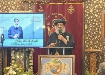 الأنبا روفائيل خلال كلمته في احتفالية كنائس زويلة
